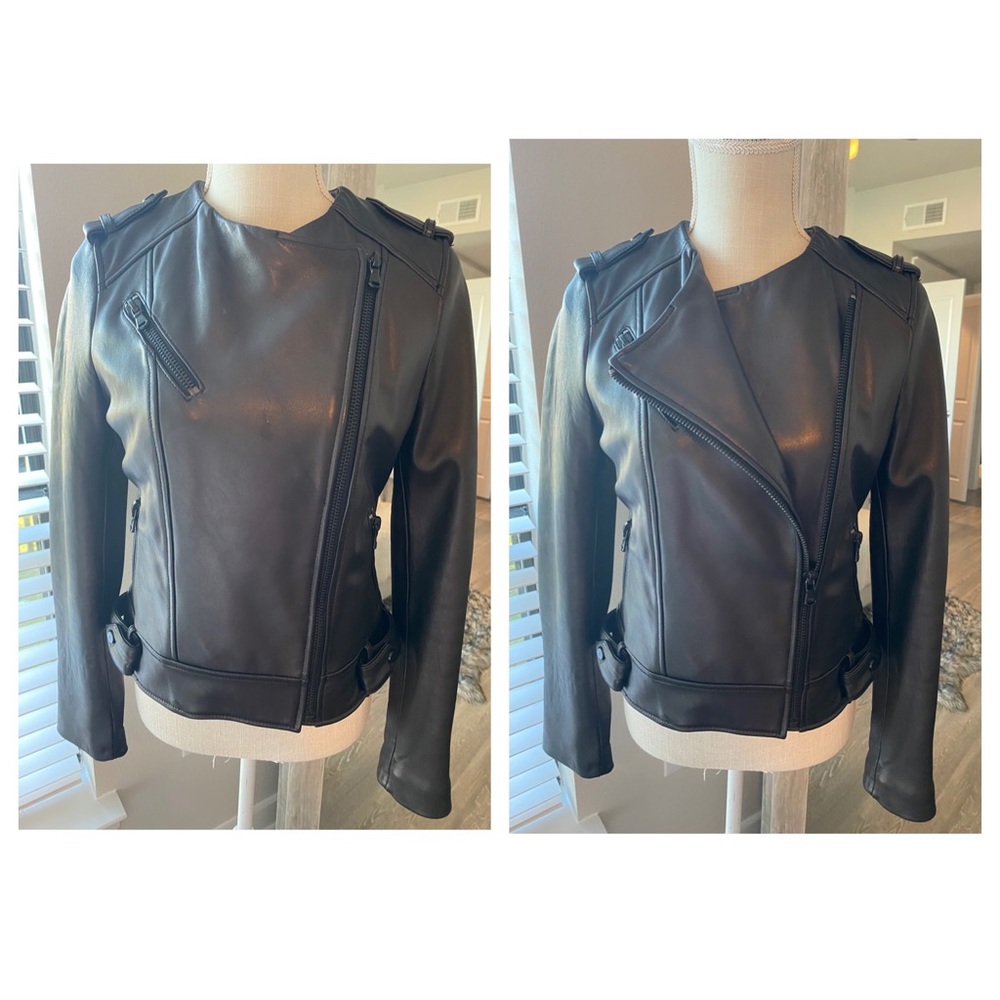 Wilson Black Leather Jacket